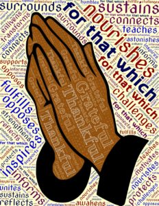 pray, hands, grateful