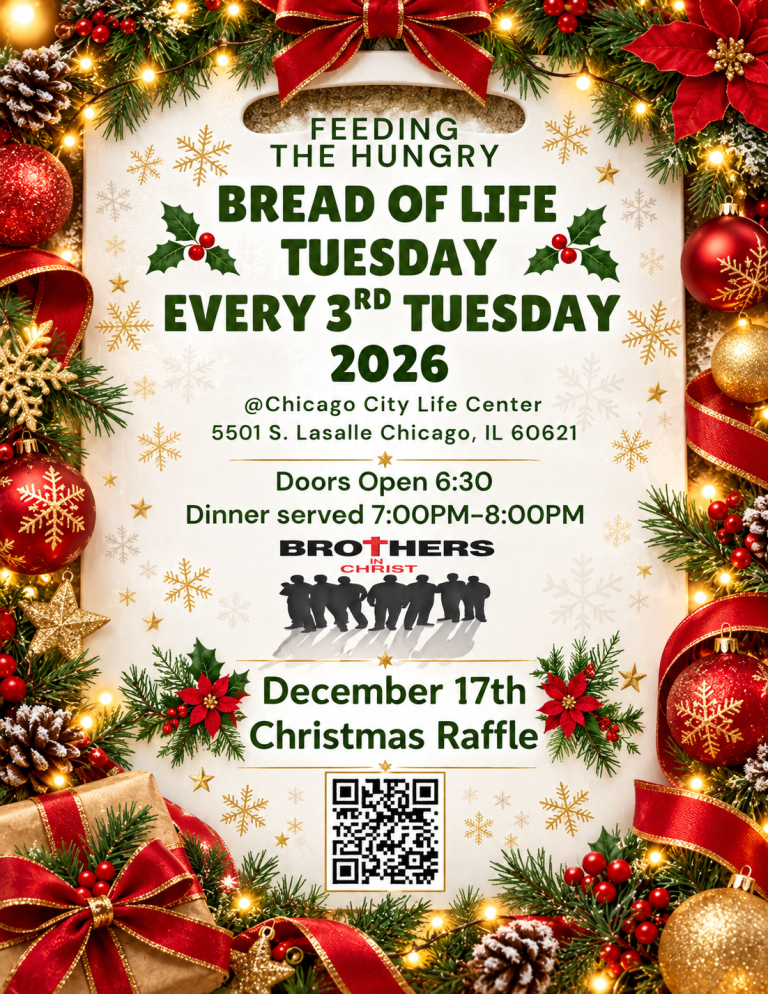 Christmas Bread of Life Flyer